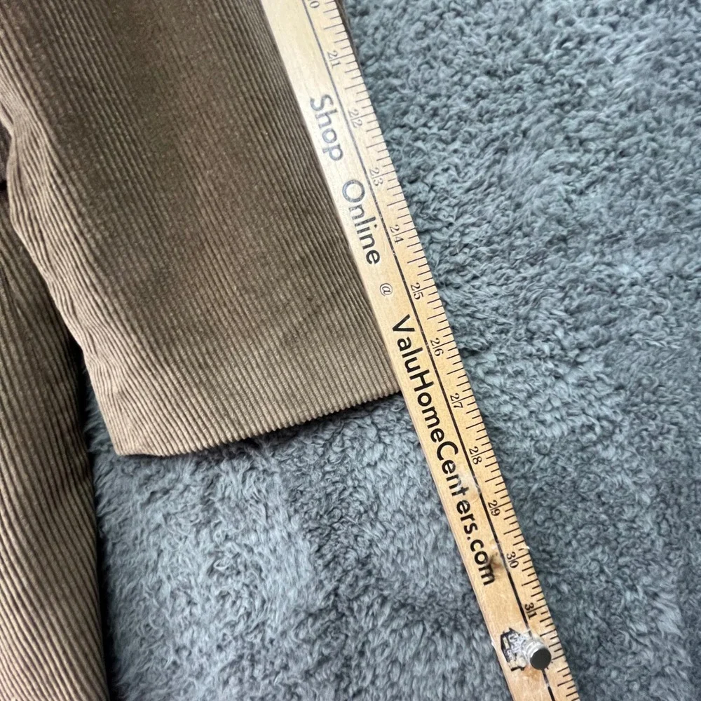 Saddlebred Brown Corduroy Blazer Mens 50L Long Two Button‎ Sport Coat Jacket